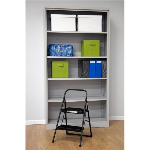 Lightweight Two Step House Step Stool for Easy Reaching and Cleaning - Non Slip - Picture 2 of 8